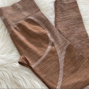 RYKA leggings terra-cotta neutral natural year round leggings track exercise S